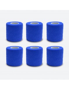 PACK 6 FITA COESIVA AZUL