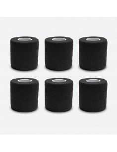 PACK 6 ZWARTE COHESIEVE TAPE