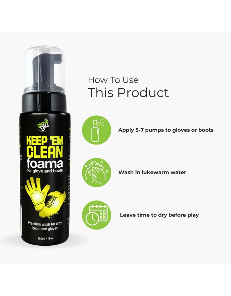 GloveGlu Keep' em Clean Foama