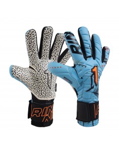 Guantes De Portero Adulto Talla M – Size 9 Goalkeeper Gloves With Finger Protection (Black & White)
